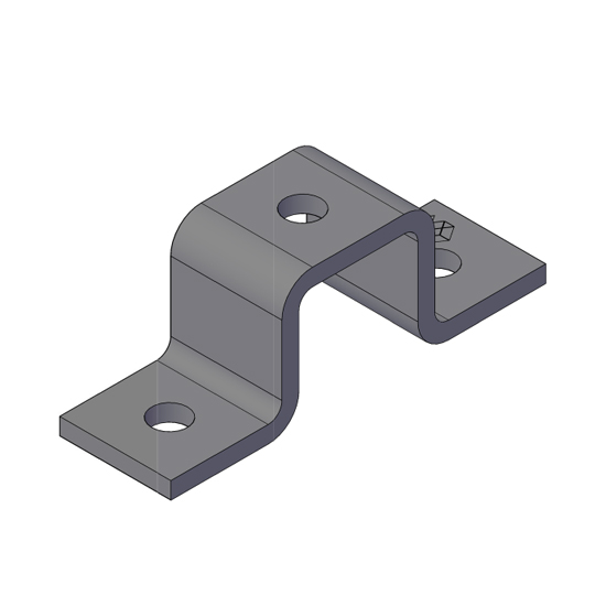 U Fitting 3 Holes for 41